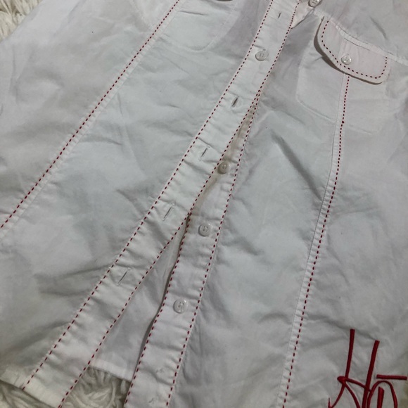 Harley Davidson RARE Limited Edition button down Mechanics style top! Worn 1x❤️ - Picture 11 of 16